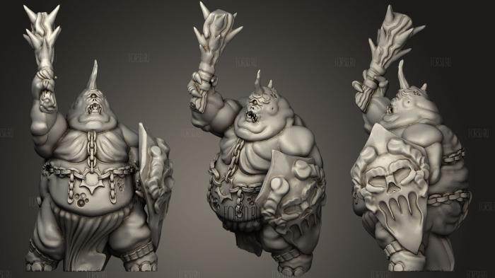 Bloated Tormentor 3d stl for CNC